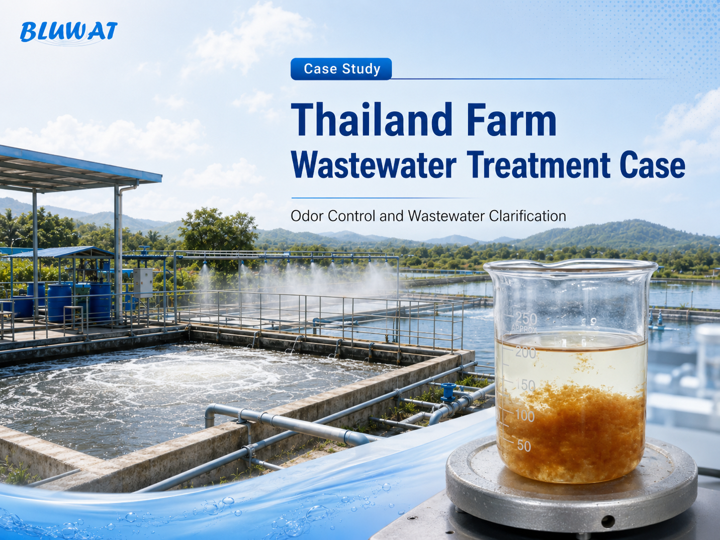 Ultimi blog aziendali su Caso di trattamento delle acque reflue agricole in Tailandia: controllo degli odori e chiarificazione delle acque reflue