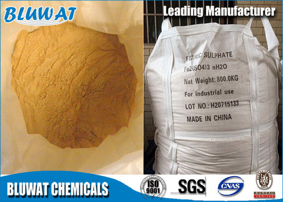 comprare Macromolecola inorganica del poli solfato ferrico superfino raffinata 98% fabbricazione online