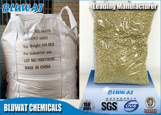 comprare Elevata purezza del poli flocculante ferrico del solfato di trattamento delle acque reflue PFS della tintura fabbricazione online