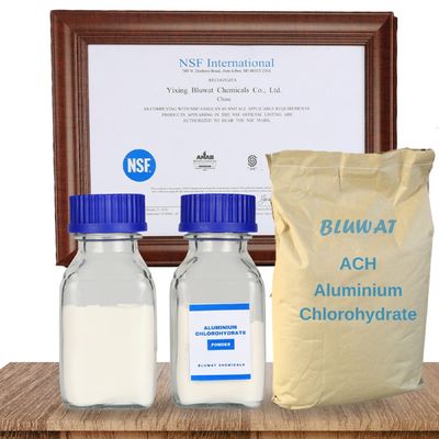 comprare Certificato NSF Trattamento dell'acqua potabile Acqua Purificante Prodotti chimici Coagulante ACH Cloridrato di alluminio in polvere fabbricazione online