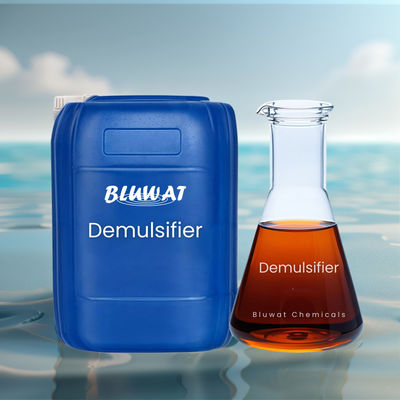 comprare Produttore cinese esportatore demulsificatore agente demulsificante personalizzato demulsificatore di greggio ad alta efficienza per la disidratazione del greggio fabbricazione online