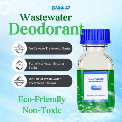comprare Deodorante a base vegetale nel trattamento delle acque reflue Controlli degli odori degli effluenti industriali Acque reflue Lagune Eliminatore di odori fabbricazione online