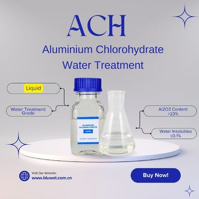 comprare Cloridrato di alluminio ACH liquido trasparente Soluzione perfetta per il trattamento dell' acqua Coagulazione e flocculazione fabbricazione online