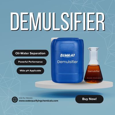 comprare Emulsion Breaker De-emulsificante Agente Emulsificante Inhibitore Per il trattamento delle fuoriuscite di petrolio fabbricazione online