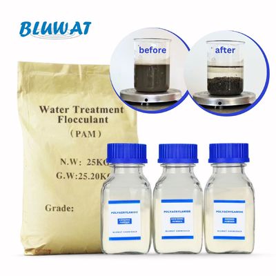 comprare Polyacrylamide per il trattamento dell'acqua Flocculante polimero cationico anionico per la depurazione dell'acqua fabbricazione online