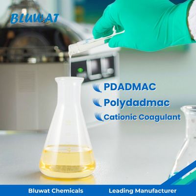 comprare Coagulante Cationico PolyDADMAC per Impianti di Trattamento delle Acque Reflue e Disidratazione dei Fanghi | Bluwat Chemicals fabbricazione online