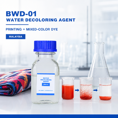 Acquistare Agente decolorante per acqua BWD-01 per effluenti di stampa tessile e tintura a colori misti in Malesia fabbricazione online