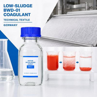 Acquistare Coagulante Organico BWD-01 a Basso Residuo per il Trattamento delle Acque Reflue Tessili Tecniche in Germania fabbricazione online