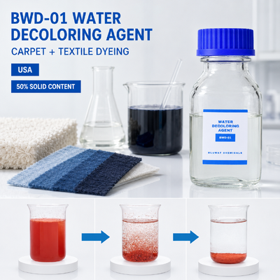 Acquistare Agente decolorante per acqua BWD-01 con contenuto solido del 50% per il trattamento delle acque reflue tessili utilizzando polimeri cationici fabbricazione online