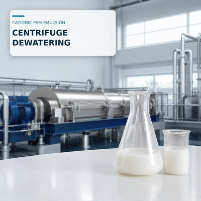 Acquistare Emulsione di Poliacrilammide Cationica PAM per la Disidratazione Centrifuga del Fango Attivato fabbricazione online