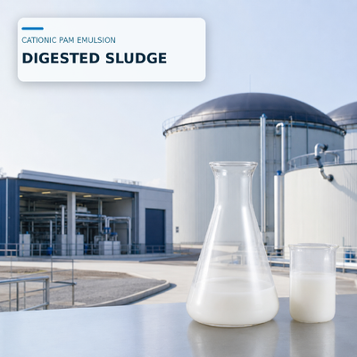 Acquistare Emulsione PAM cationica per la deidratazione anaerobica dei fanghi digeriti fabbricazione online