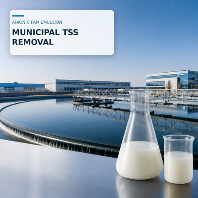 Acquistare Emulsione di Poliacrilammide Anionica per la Rimozione dei TSS nelle Acque Reflue Municipali con Peso Molecolare Molto Elevato e Opzioni a Base Olio e Acqua fabbricazione online