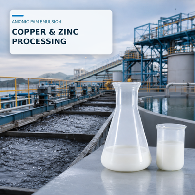 Acquistare Emulsione di Poliacrilammide Anionica per la Lavorazione di Minerali di Rame e Zinco ad Altissimo Peso Molecolare in Formulazioni a Base Oleosa e a Base Acquosa fabbricazione online