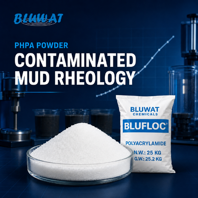 Acquistare PHPA polvere 89% min. Contenuto solido Copolomero anionico per fluidi di perforazione contaminati fabbricazione online