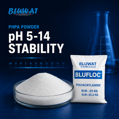 Acquistare PHPA Polvere Poliacrilammide Parzialmente Idrolizzata per Additivo per Fanghi di Perforazione con Intervallo di pH Efficace 5-14 e Contenuto Solido Minimo 89% fabbricazione online