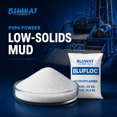 Acquistare Polvere anionica di PHPA per bassi solidi fango ad acqua con 89% min. contenuto di solidi e pH effettivo 5 ̊14 fabbricazione online