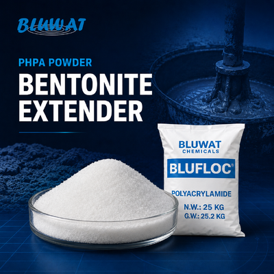 Acquistare PHPA Polvere Bentonite Estensore con 89% Min. Contenuto Solido per Fluidi di Perforazione a Basso Contenuto Solido come Copolimero Anionico fabbricazione online
