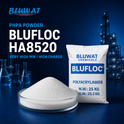 Acquistare BLUFLOC HA8520 Polvere PHPA - Peso molecolare molto elevato, carica elevata fabbricazione online