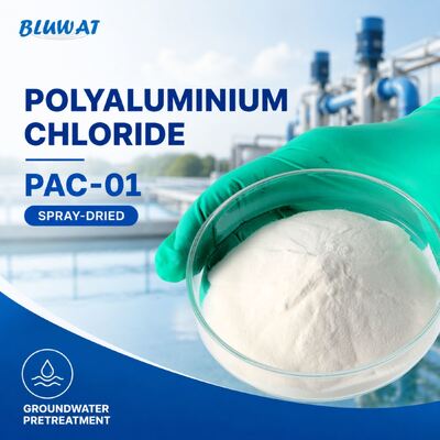 Acquistare 30% Min. Al2O3 asciugato a spruzzo 25 kg Sac PAC-01 Cloruro di polialuminio per pretrattamento delle acque sotterranee fabbricazione online