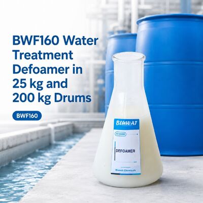 Acquistare BWF160 Antischiuma Siliconico Non Ionico per Effluenti di Acque Reflue con Dosaggio 50-300 ppm in Fusti da 25 kg e 200 kg fabbricazione online