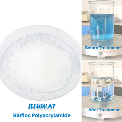Trattamento dell'acqua con polimeri Polyacrylamide anionica Flocculazione PAM Deidratazione di fanghi di calce e recupero dell'acqua