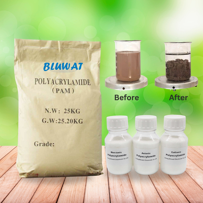 Blufloc AA6518 Polielettroliti Poliacrilammide polimeri utilizzati nella depurazione dell'acqua