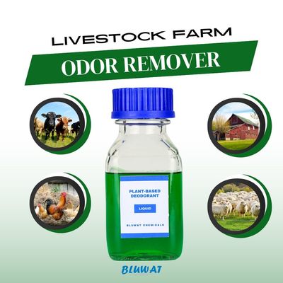 Deodorante per piante per allevamenti di bestiame per pecore Compost di ammoniaca Eliminatore di odori allevamenti di bovini Soluzione di pulizia deodorante