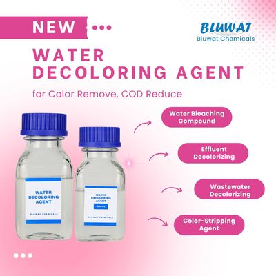 Acqua sbiancante composto effluente decolorante soluzione acque reflue decolorante chimica