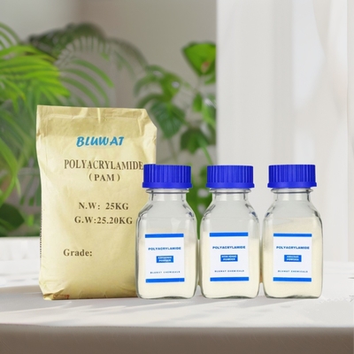 Blufloc Polyacrylamide Premium Flocculant per progetti di infrastrutture per le acque reflue