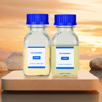 Coagulante liquido PolyDADMAC di grado industriale per il trattamento delle acque e delle acque reflue in Russia – Polimero ad alta densità di carica