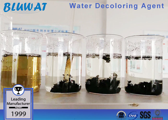 Colore dell'agente di Decoloring dell'acqua dei metalli pesanti che rimuove trattamento chimico di acqua di scarico